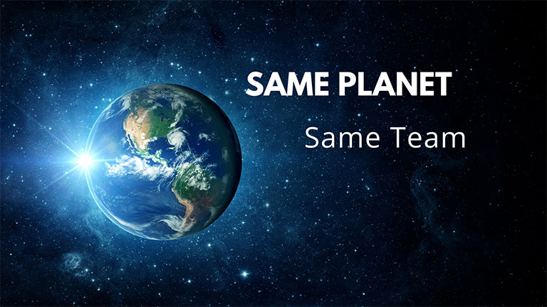 Same Planet Same Team